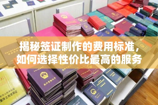 浉河揭秘签证制作的费用标准，如何选择性价比最高的服务？