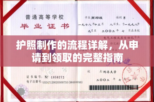 浉河护照制作的流程详解，从申请到领取的完整指南