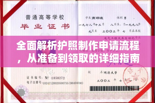 浉河全面解析护照制作申请流程，从准备到领取的详细指南