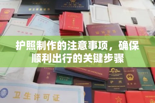 浉河护照制作的注意事项，确保顺利出行的关键步骤